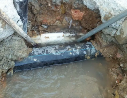 平凉市测漏水之水管漏水